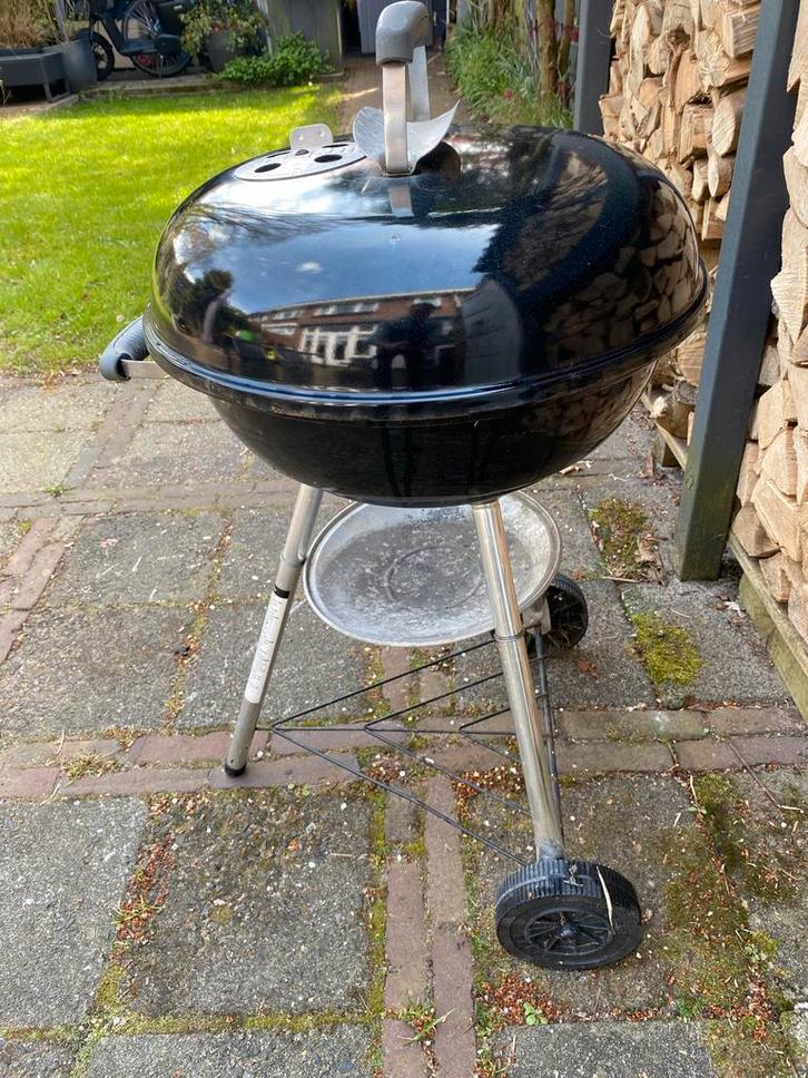 Weber Kettle BBQ, Tuin en Terras, Houtskoolbarbecues, Gebruikt, Ophalen of Verzenden