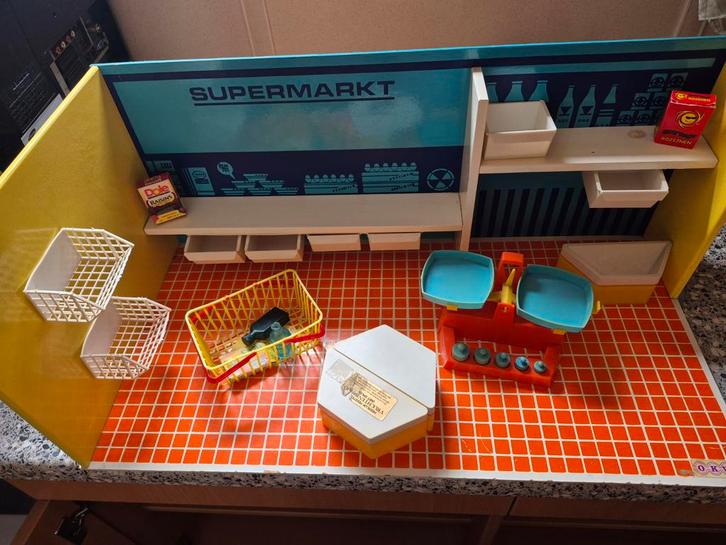 Vintage Speelgoed Supermarkt - 50 jaar oud, Kinderen en Baby's, Speelgoed | Overig, Gebruikt, Jongen of Meisje, Ophalen