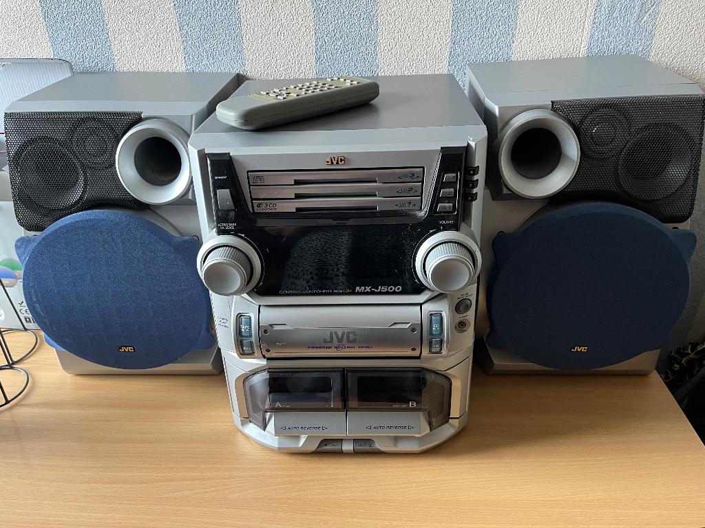 JVC stereotoren - casettedeck, Ophalen, Gebruikt, Tuner of Radio, JVC