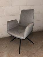 Grijze draaistoel Leen Bakker, Ophalen, Gebruikt, Eén, Stof