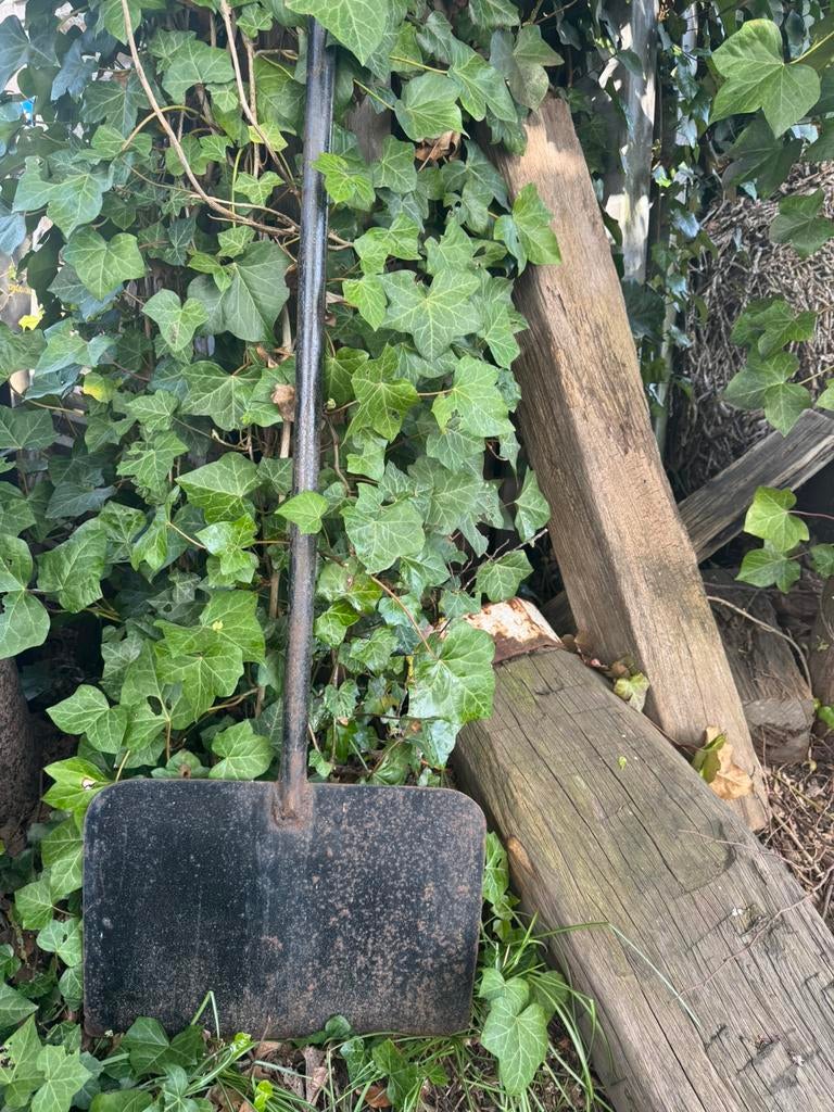 Metalen schuif sneeuwschuif, Ophalen