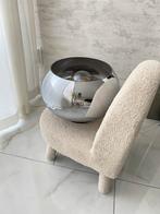 PRAXIS Lucide plafondlamp judi zwart gerookt glas, Ophalen, Zo goed als nieuw, Glas