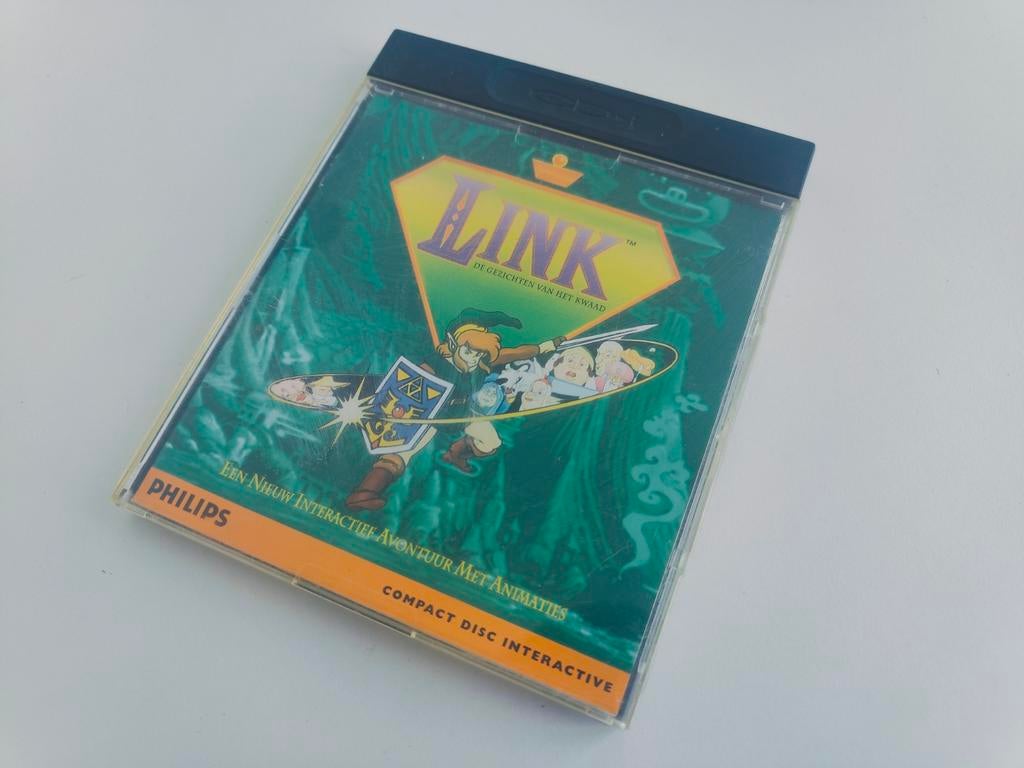 Zelda Link The Faces of Evil (NL) Philips CDI CD-i Nintendo, Avontuur en Actie, Gebruikt, Philips, 1 speler