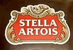STELLA ARTOIS reclamebord  plastic 1mm 35 cm x 22,5 cm, Ophalen of Verzenden, Reclamebord, Plaat of Schild, Overige merken