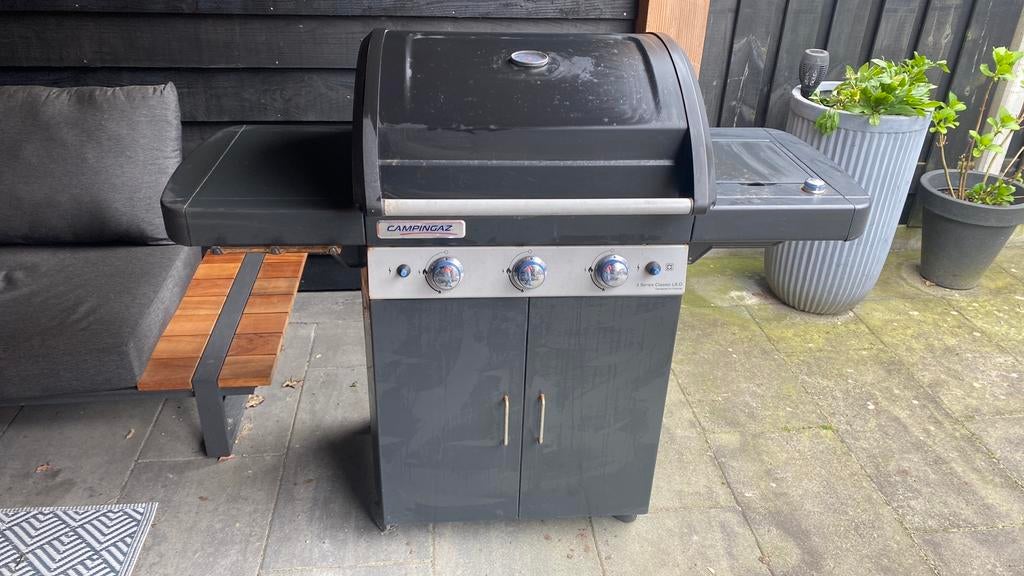 Campingaz barbecue 3 series classic LS D, Tuin en Terras, Buitenkeukens, Ophalen, Gebruikt, Gas, Vrijstaand