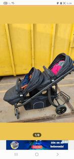 X Adventure X Line Tweeling Kinderwagen Antraciet, Ophalen of Verzenden, Gebruikt