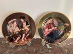 Set van 2 Murillo Wandborden - De Fruiteters & Druiveneters, Antiek en Kunst, Antiek | Wandborden en Tegels, Ophalen of Verzenden