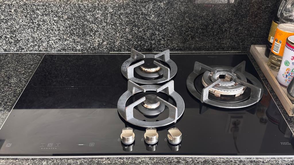 Whirlpool Kookplaat: Gas, Elektrisch & Inductie Booster, Witgoed en Apparatuur, Kookplaten, Ophalen, Gebruikt, 4 kookzones, Inbouw