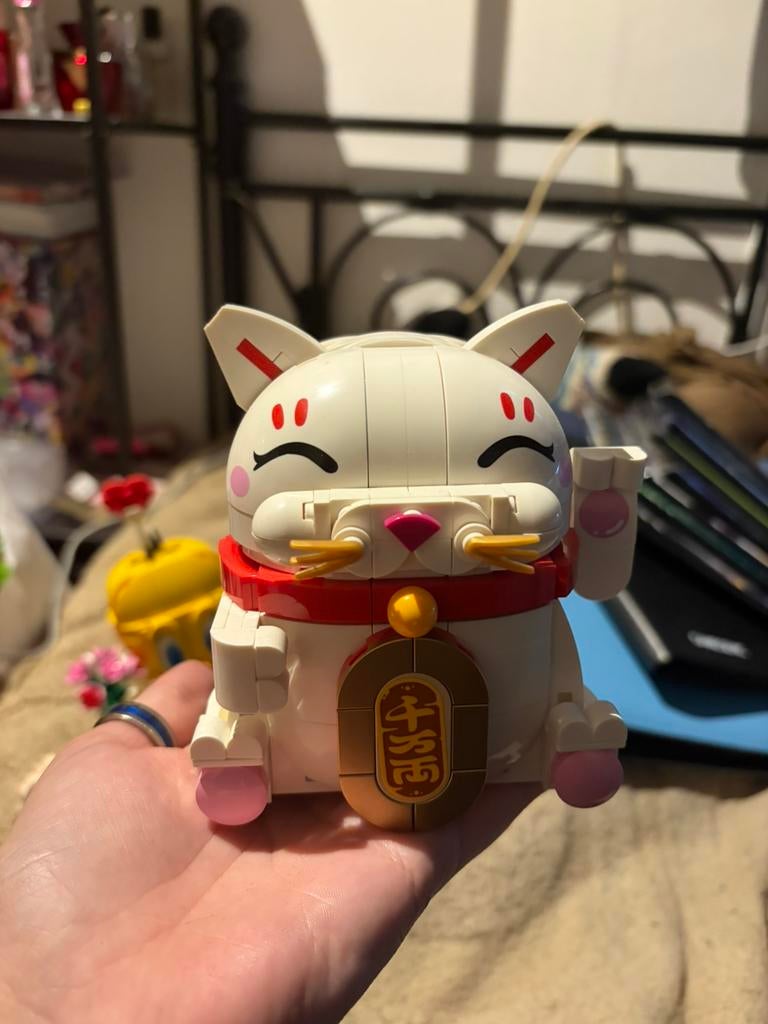 lego Lucky cat inc doos, Ophalen of Verzenden, Zo goed als nieuw, Complete set, Lego