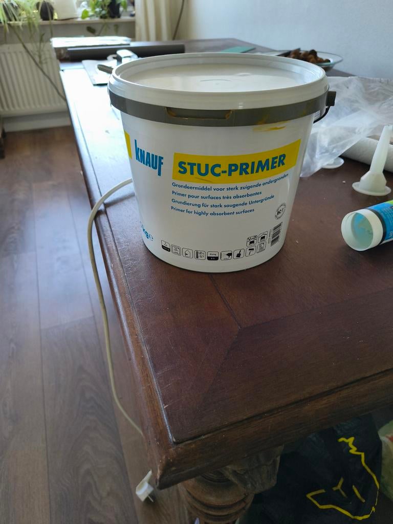 Knauf Stuc-Primer 4,5 kg - voor 30 m2, Ophalen