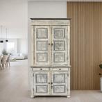 Antieke Ibiza stijl buffetkast, Ophalen, Gebruikt, Met deur(en), 50 tot 100 cm