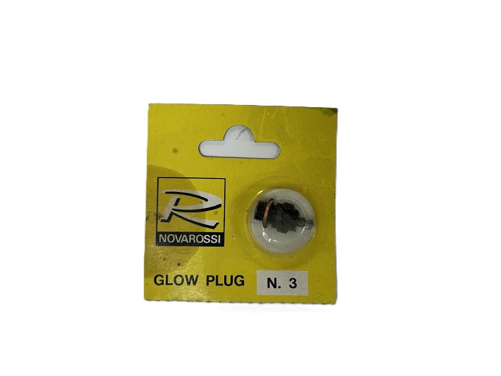 Novarossi glow plug N. 3 nieuw rc, Ophalen of Verzenden, Nieuw, Overige schalen, Onderdeel