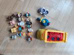 Little People Fisher Price Schoolbus + 16 poppetjes, Ophalen of Verzenden, Gebruikt, Speelset