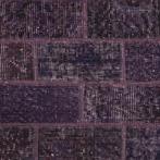 Vloerkleed / Karpet Brinker Patchwork Vintage Dark Purple, Overige kleuren, Nieuw, Ophalen of Verzenden, Patchwork Vintage