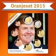 Oranjeset muntset 2015, Ophalen of Verzenden, Koningin Beatrix, Euro's, Setje