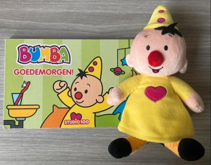 BUMBA Goedemorgen! Voorleesboek + Bumba knuffel!, Boeken, Kinderboeken | Baby's en Peuters, Zo goed als nieuw, Ophalen of Verzenden