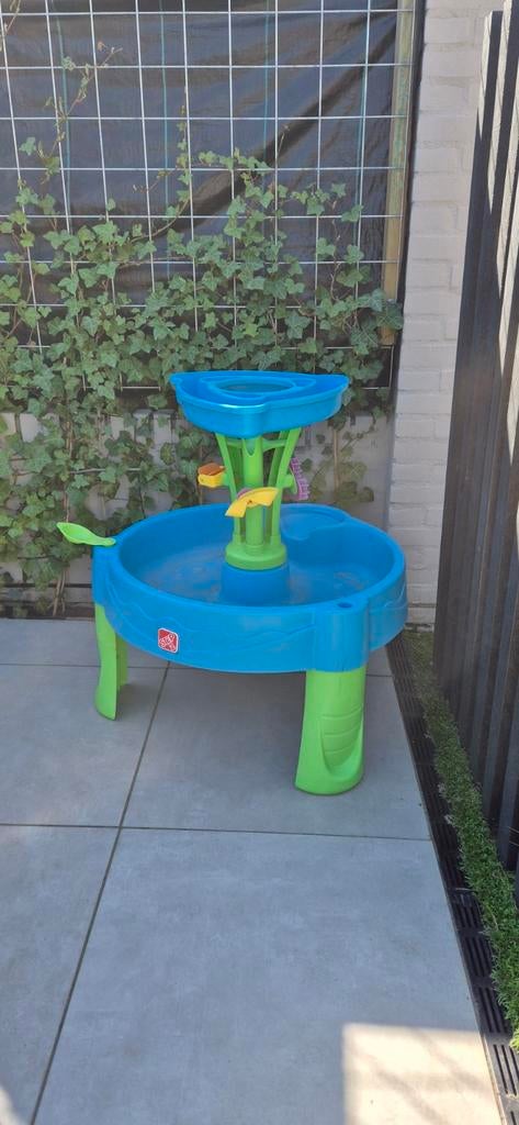 Water/zand tafel (step2), Ophalen