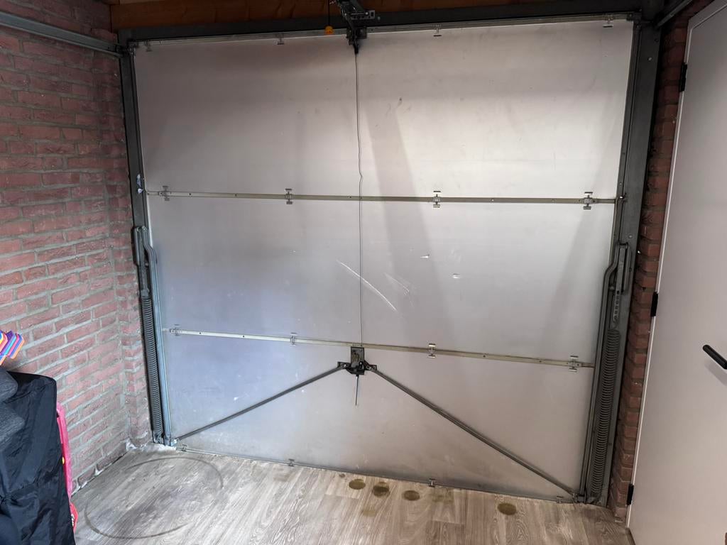 Hormann elektrische kanteldeur / garagedeur. B 229 H211, Ophalen, Gebruikt, Garagedeur, Metaal