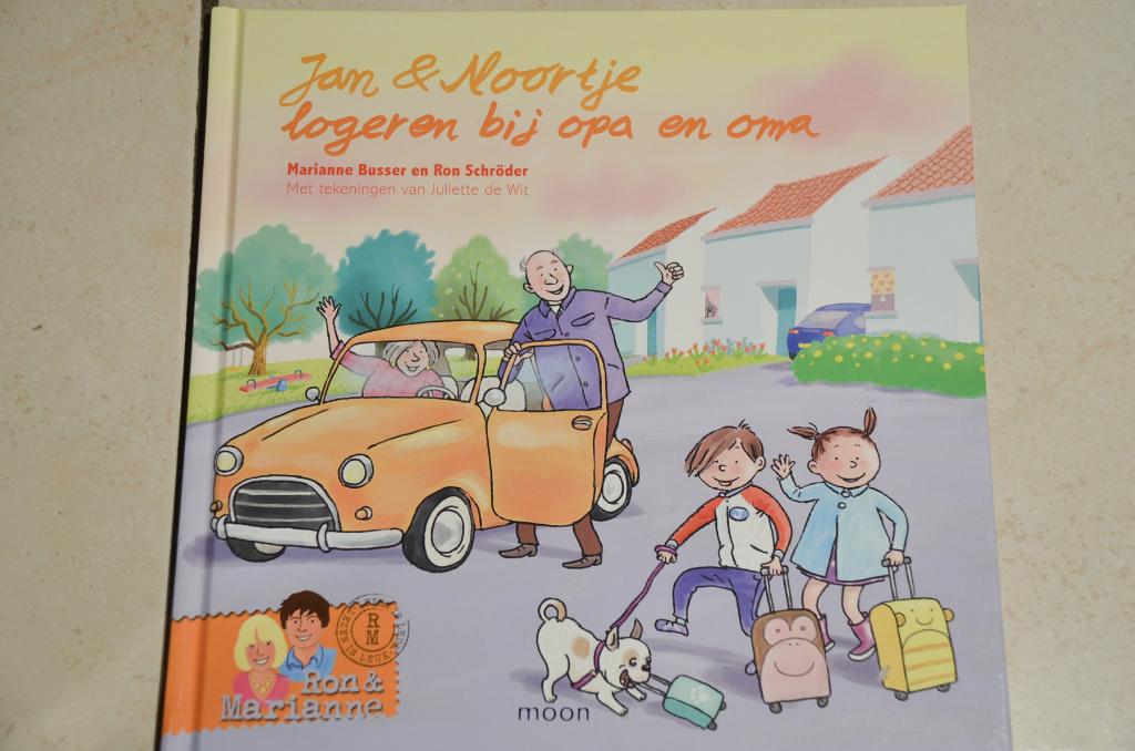 Jan en Noortje logeren bij opa en oma / Marianne Busser, Boeken, Kinderboeken | Kleuters, Ophalen of Verzenden, Nieuw, Fictie algemeen
