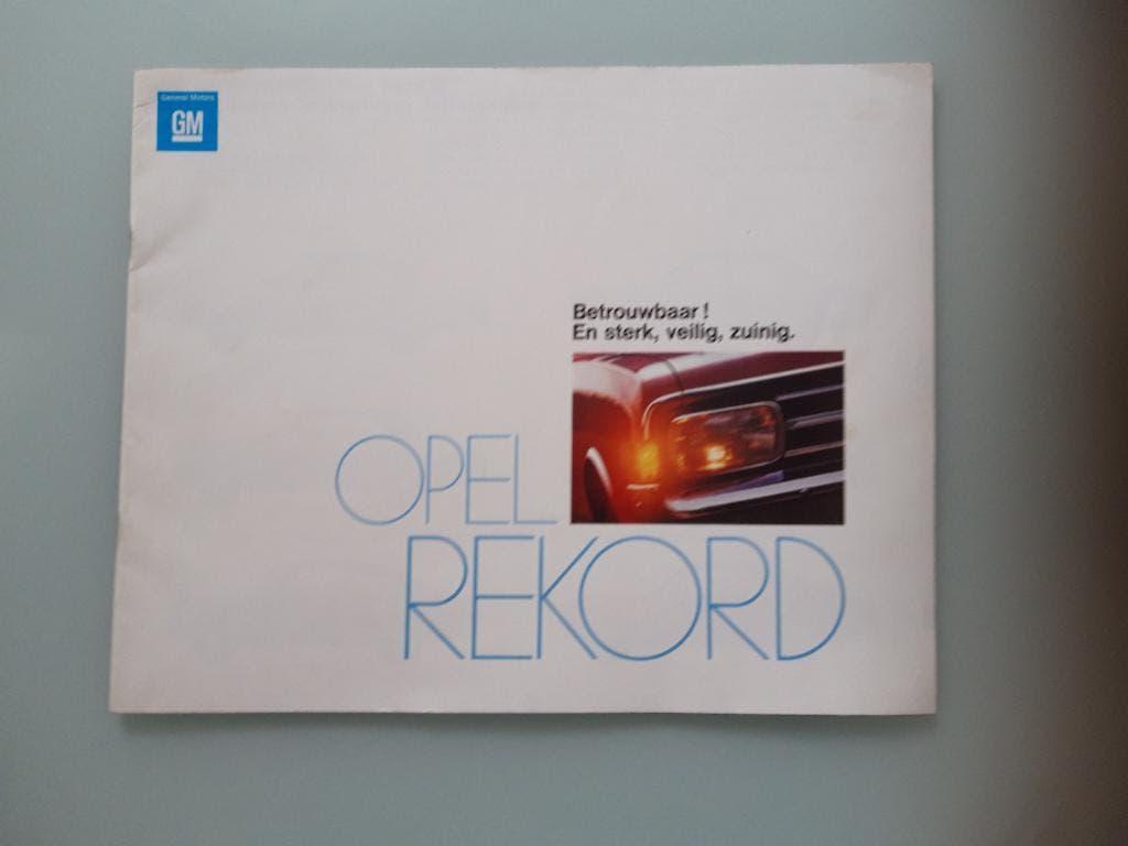 Opel rekord, Ophalen of Verzenden, Zo goed als nieuw, Opel