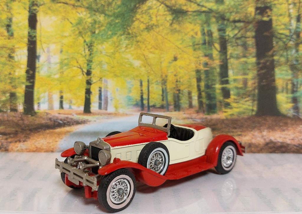 1:44 Stutz Bearcat Boat Tail Speedster 1931 Matchbox MoY-14, Ophalen of Verzenden, Gebruikt, Auto, Matchbox