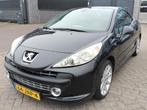Peugeot 207 CC 1.6 VTi Roland Garros Trekhaak 17'' L.M.V Nw, Voorwielaandrijving, 15 km/l, Gebruikt, Zwart