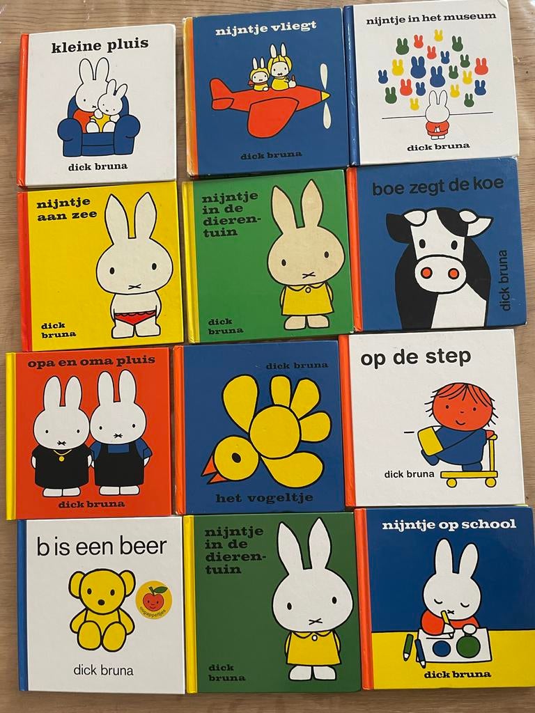 Dick Bruna Nijntje en andere kinderboeken, 11 stuks, Ophalen of Verzenden, Gelezen, 1 tot 2 jaar