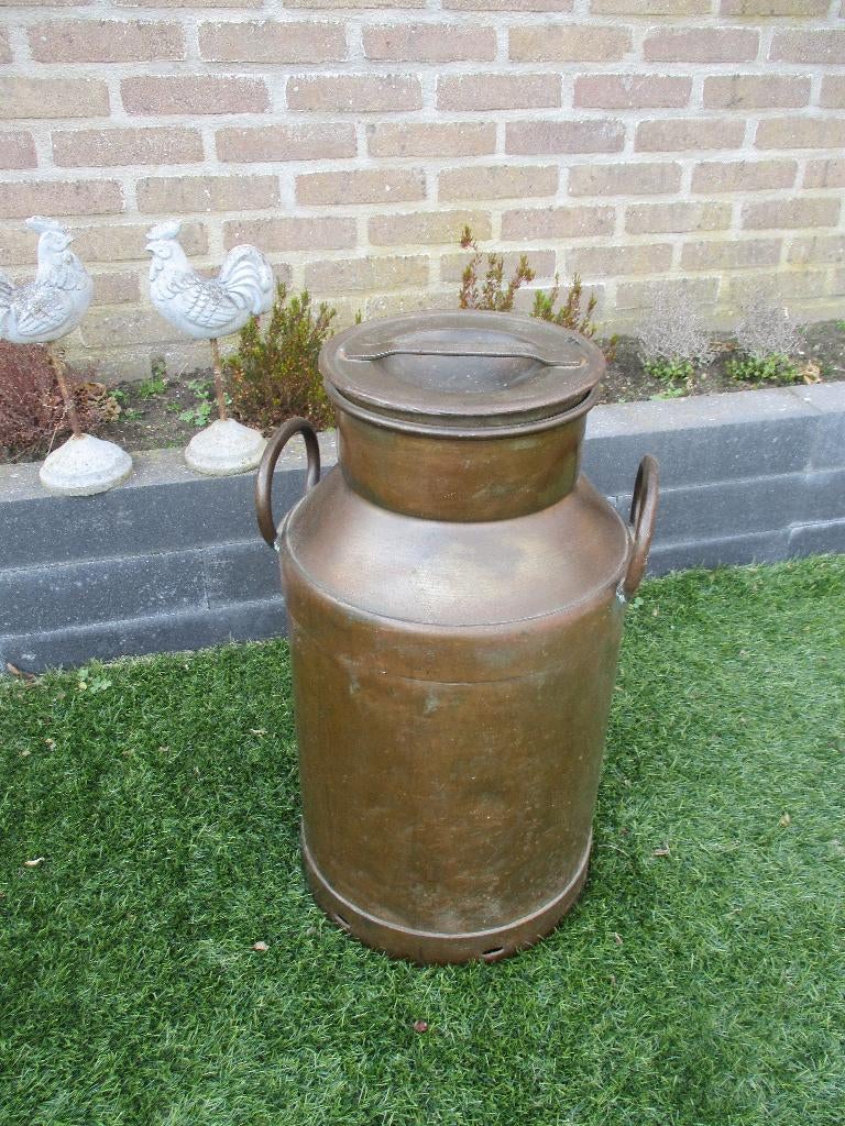 antieke melkbus, Ophalen