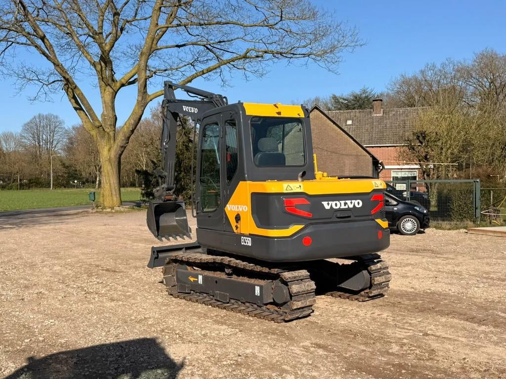 Volvo ec55d (bj 2017), Jansen Machines, Albert@jansen-machines.com, Topperweg 60 60
3774 LJ  Kootwijkerbroek, NL, Graafmachine