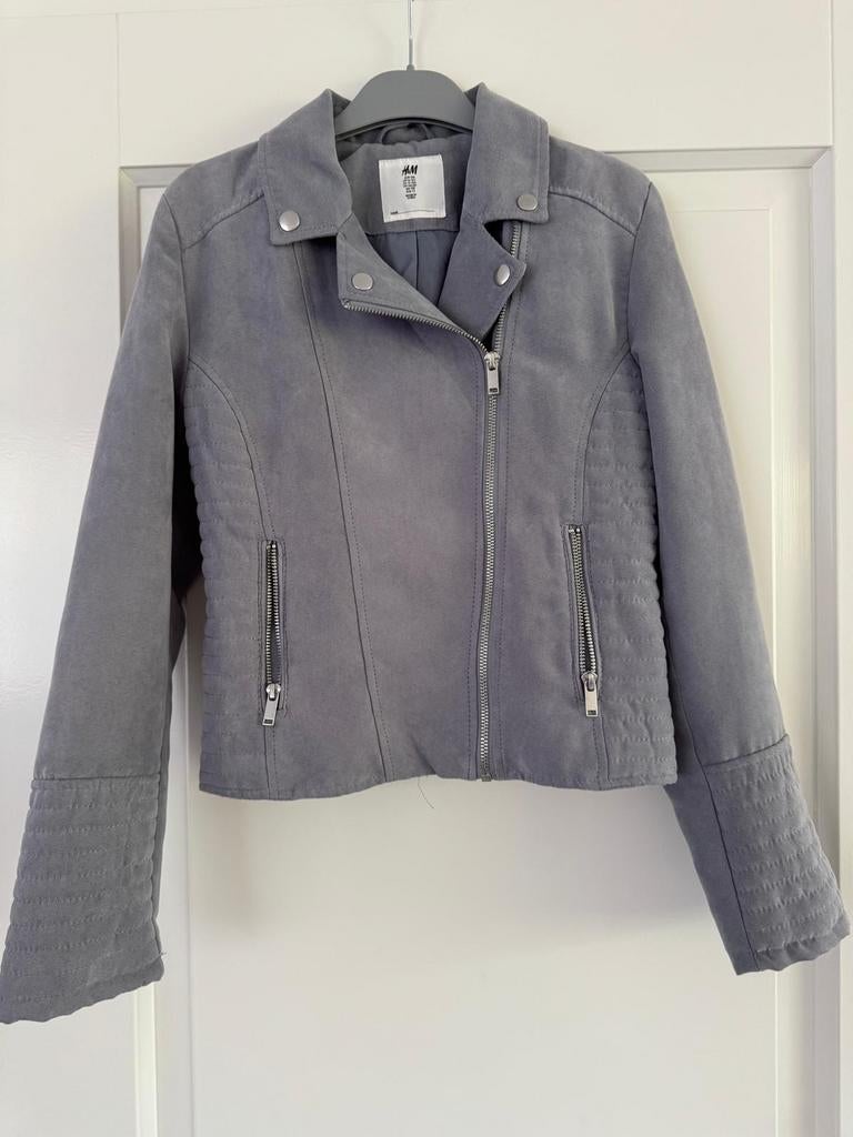 Grijze zomerjas, Kinderen en Baby's, Ophalen of Verzenden, Gebruikt, Jongen, Jas