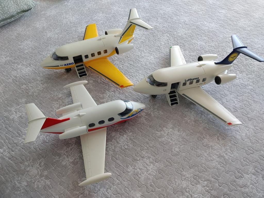Playmobil vliegtuigen, Ophalen, Zo goed als nieuw, Schaalmodel