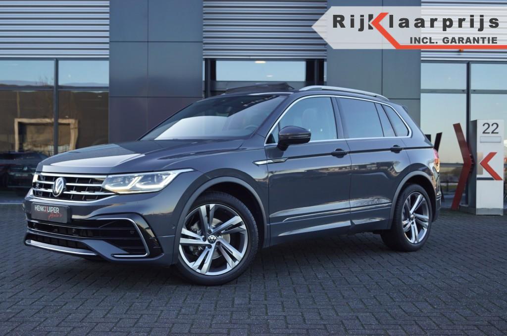 Volkswagen TIGUAN 1.5 TSI DSG R-Line / Leer /elekt. stoelen/, 1441 kg, 15 km/l, Huisgarantie, Leder