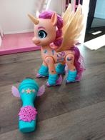 My little pony, skatende sunny met doos, Ophalen of Verzenden, Zo goed als nieuw
