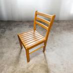 Set van 4 houten stoelen - Eenvoudig en functioneel, Huis en Inrichting, Stoelen, Ophalen, Gebruikt, Overige kleuren, Onbekend