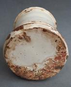 17-18 de eeuw Bodemvondst Faience Zalfpot Albarello Model, Ophalen of Verzenden