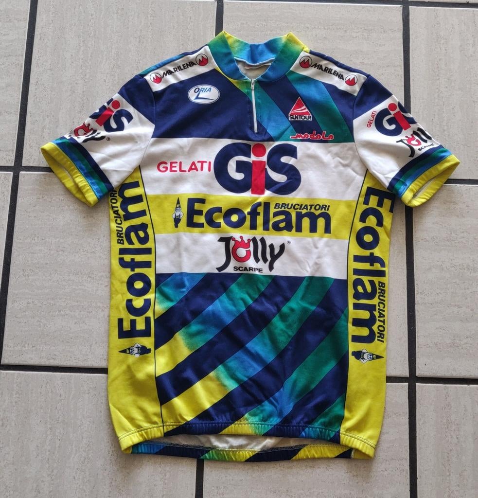 Wielershirt Gelati GIS Ecoflam Jolly, Ophalen of Verzenden, Gebruikt, Kleding
