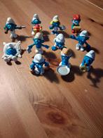 Set van 11 kleine plastic Smurfen figuurtjes, Ophalen of Verzenden