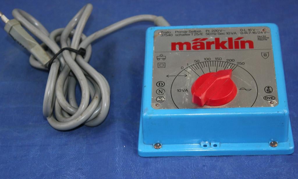 Märklin H0 37540 Regelbare AC transformator 10VA., Gebruikt, Verzenden, Analoog, Märklin
