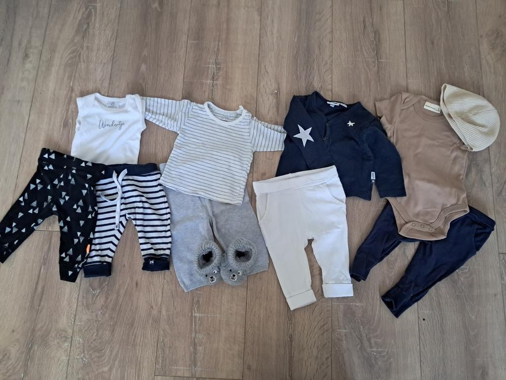 Pakket babykleding 56-62, Ophalen of Verzenden, Gebruikt, Maat 56