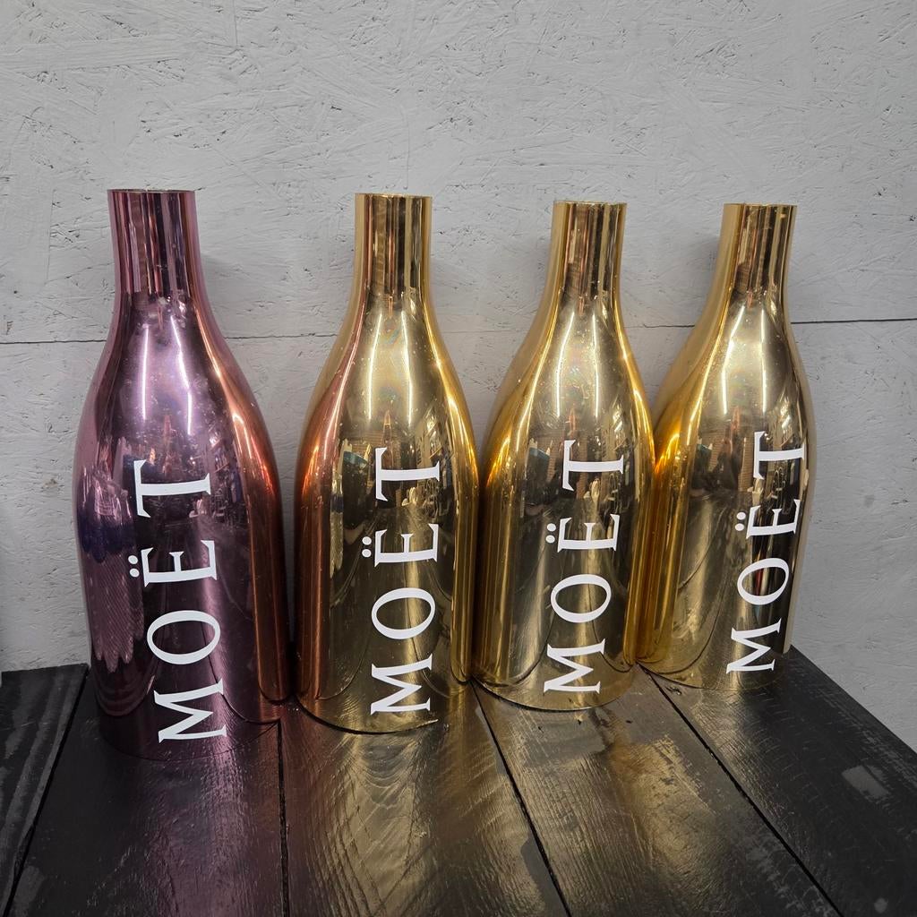 Moët Chandon verzameling, Huis en Inrichting, Woonaccessoires | Vazen, Kunststof, Gebruikt, Overige kleuren, Ophalen of Verzenden