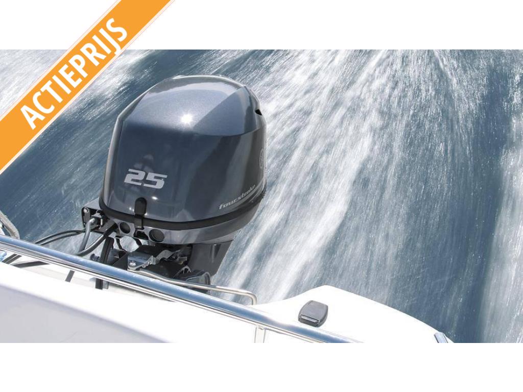 Yamaha F25 GETL-A nu: € 4650.00, Watersport en Boten, Buiten- en Binnenboordmotoren, Nieuw, Benzine