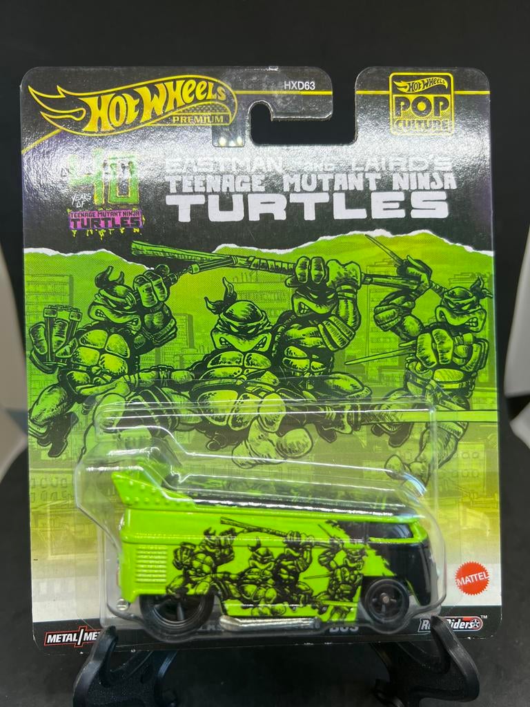 Hot Wheels Premium Teenage Mutant Ninja Turtles Bus, Ophalen of Verzenden, Nieuw, Auto