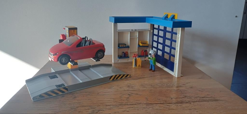 Playmobil autogarage, Kinderen en Baby's, Ophalen of Verzenden