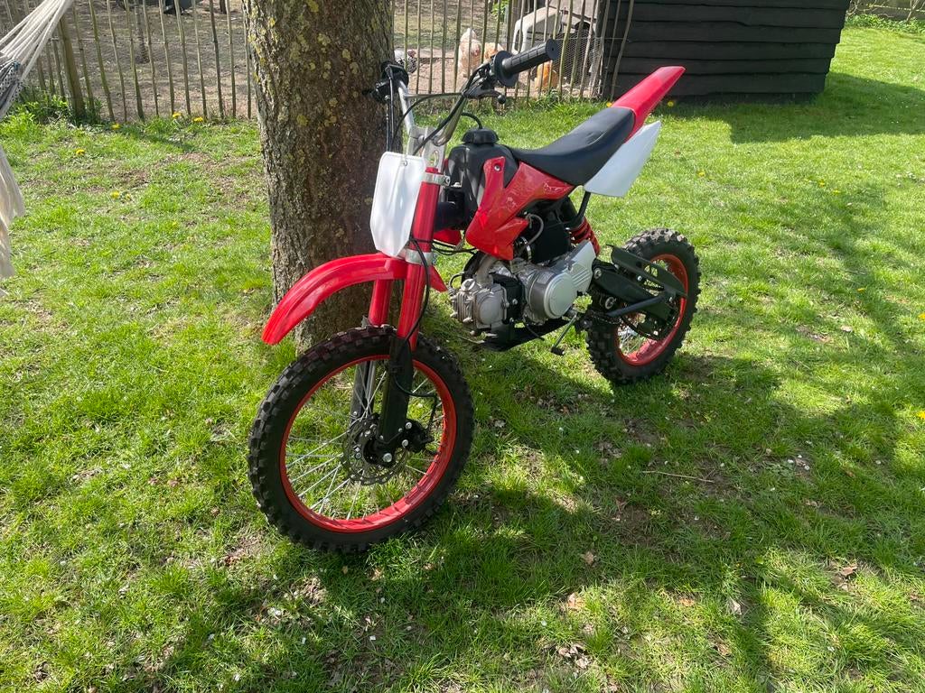 Pitbike 125cc, Fietsen en Brommers, Minibikes, Midibikes en Pitbikes, Zo goed als nieuw, Pitbike, Ophalen