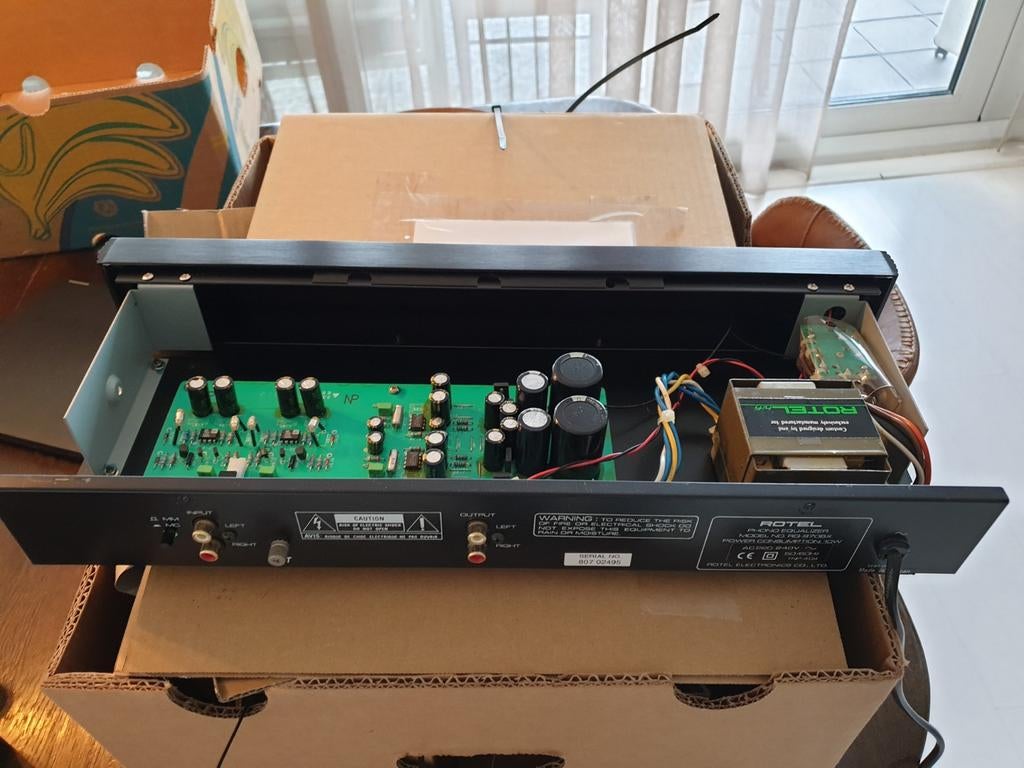 Rotel Phono Voorversterker - Verfijnd en Ruimtelijk Geluid, Ophalen of Verzenden