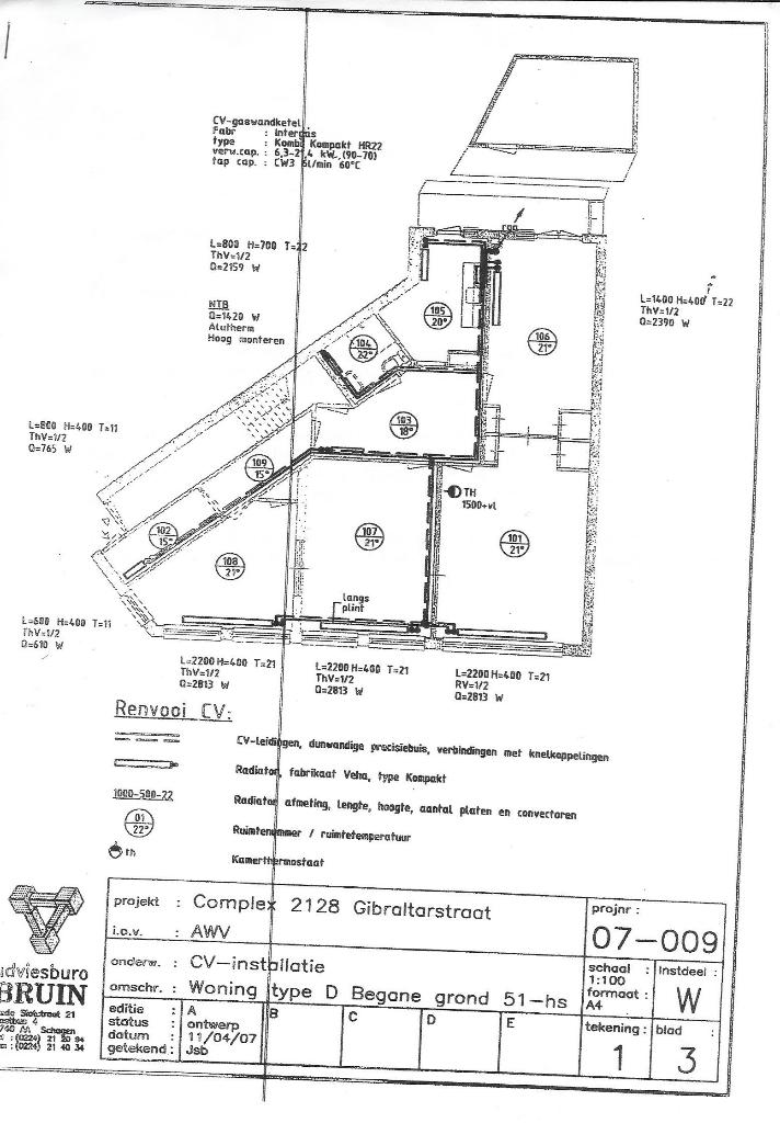 woningruil, 71 m², 4 kamers, Amsterdam