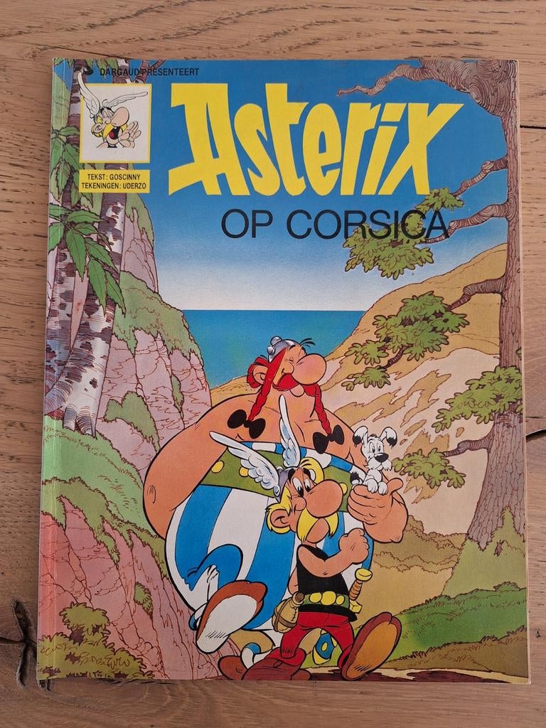 Asterix op Corsica - stripboek, Boeken, Stripboeken, Eén stripboek, Ophalen of Verzenden, Gelezen, Goscinny & Uderzo