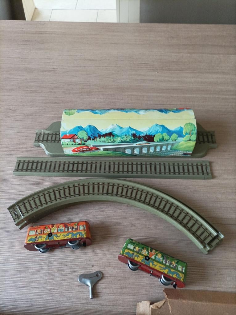 Technofix GE 246 uit 1950 blikken speelgoed, Ophalen of Verzenden