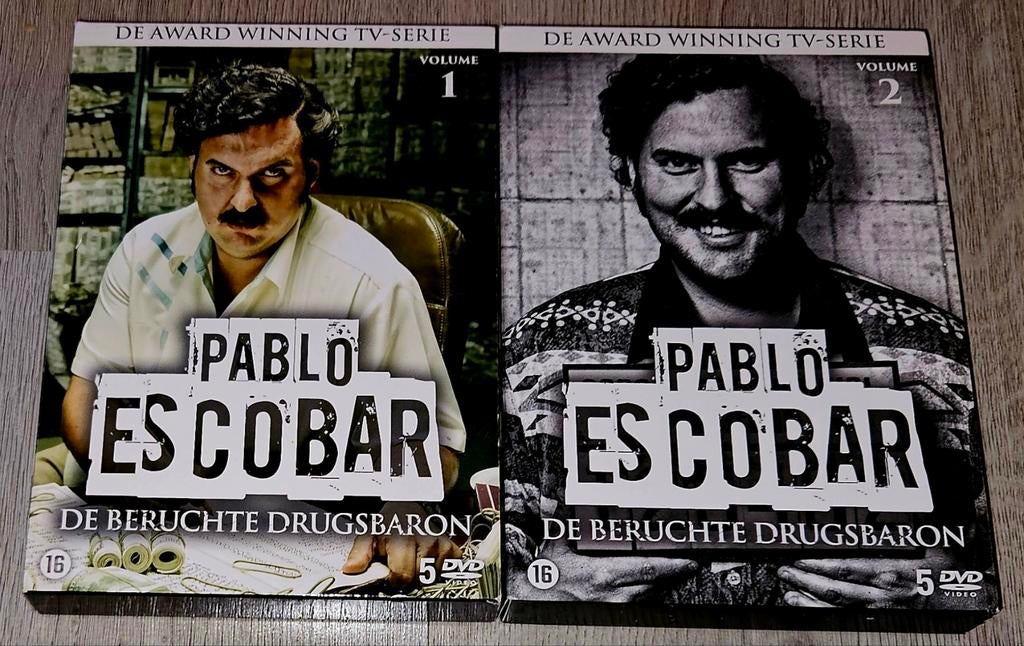 Pablo Escobar - De Beruchte Drugsbaron Volumes 1 & 2 DVD, Ophalen of Verzenden