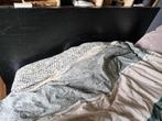 2 persoons bed 140x200, Ophalen, Gebruikt, Zwart, Tweepersoons
